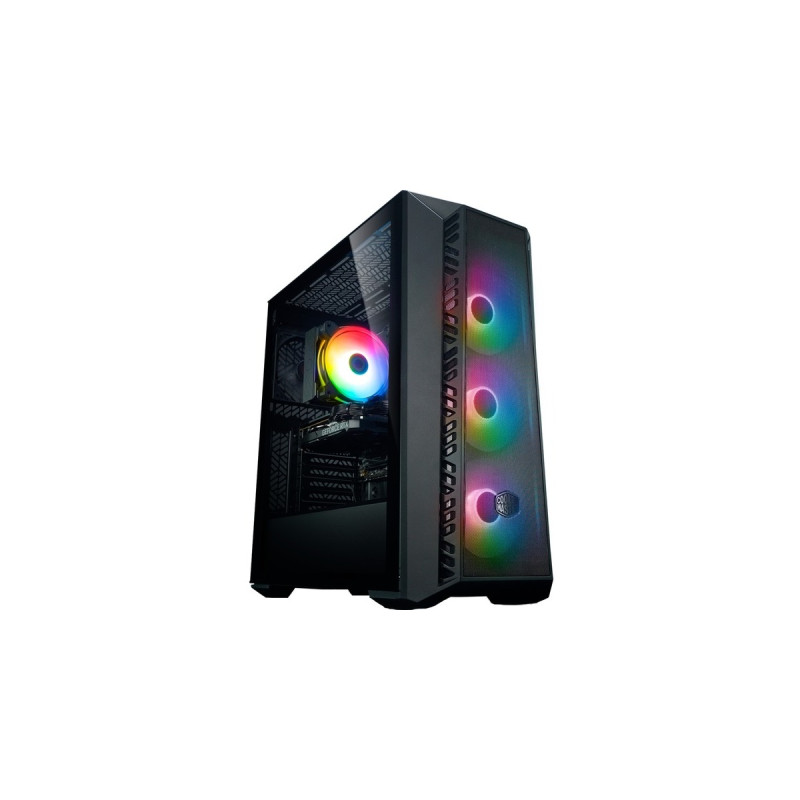 Cooler Master Master Box, Gaming-PC(schwarz/transparent, Windows 11 Home 64-Bit)