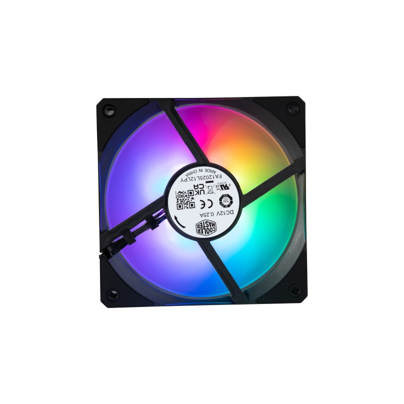 Cooler Master Mobius 120P ARGB 120x120x25, Gehäuselüfter(schwarz)