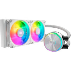 Cooler Master PL240 Flux White Edition 240mm, Wasserkühlung(weiß)