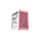 Cooler Master Qube 500 Flatpack Macaron Edition, Tower-Gehäuse(weiß, Mint, Pink, Creme)