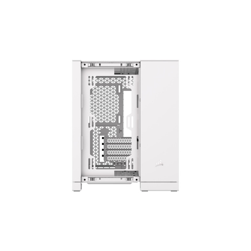 Corsair 2500D Airflow, Tower-Gehäuse(weiß, Tempered Glass)