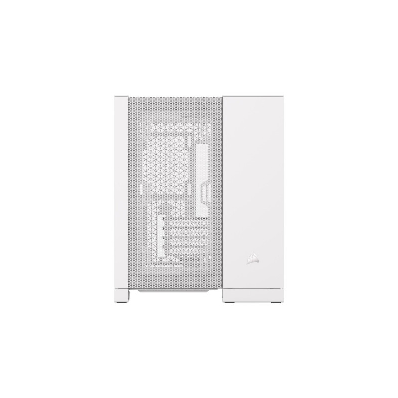 Corsair 2500D Airflow, Tower-Gehäuse(weiß, Tempered Glass)