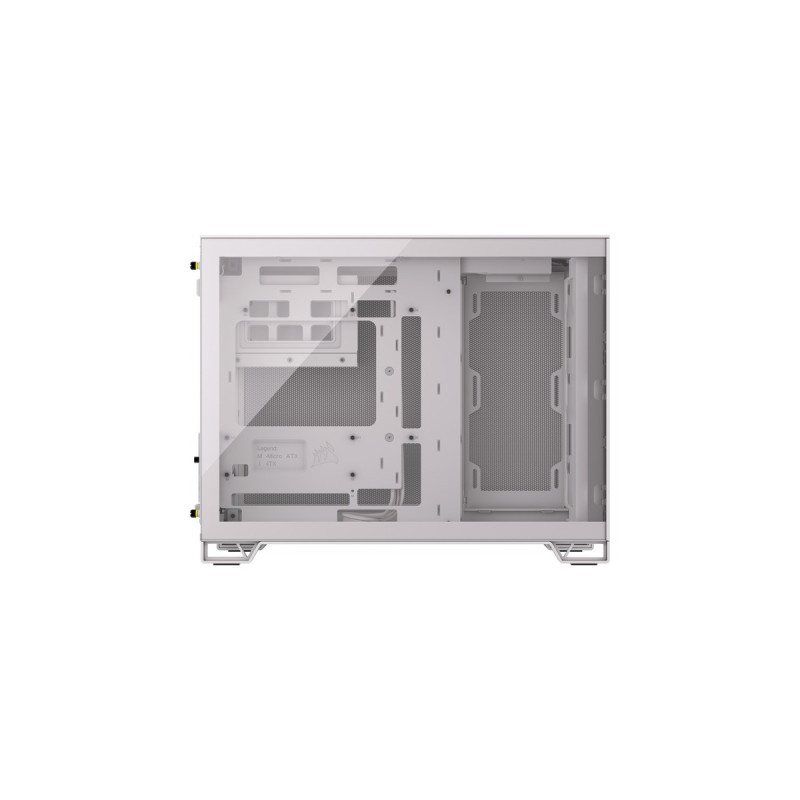 Corsair 2500D Airflow, Tower-Gehäuse(weiß, Tempered Glass)