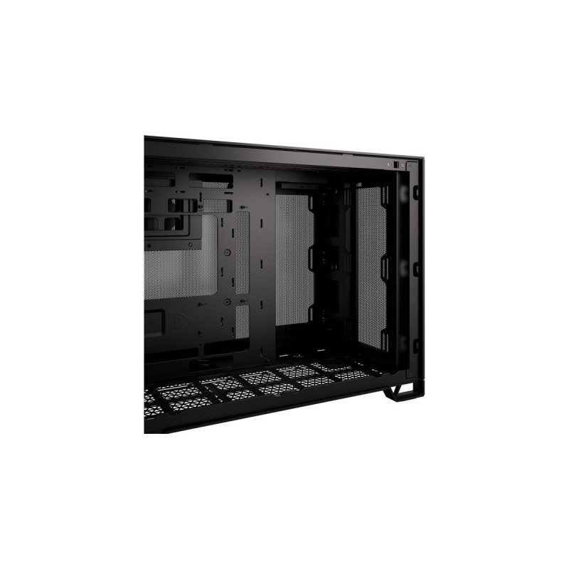 Corsair 2500D Airflow, Tower-Gehäuse(schwarz, Tempered Glass)