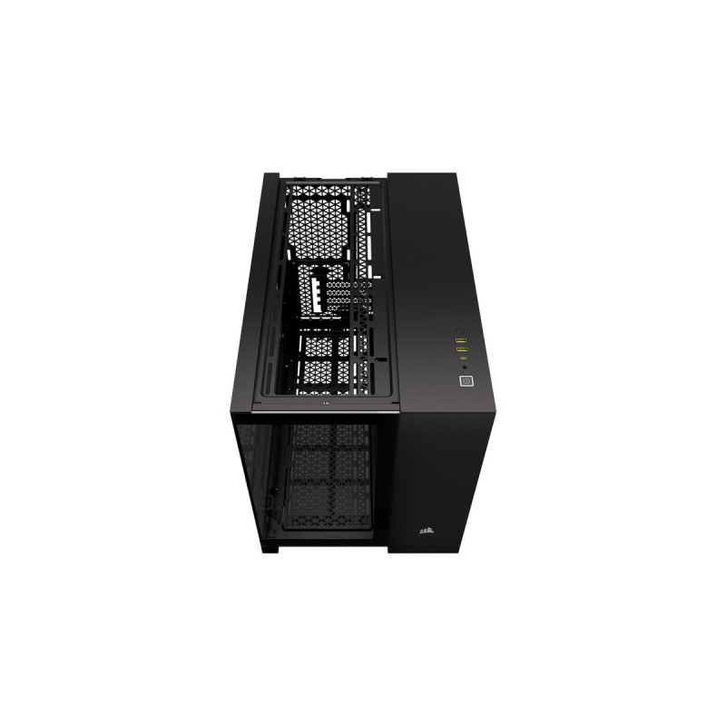 Corsair 2500X, Tower-Gehäuse(schwarz, Tempered Glass)