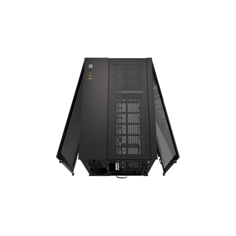 Corsair 2500X, Tower-Gehäuse(schwarz, Tempered Glass)