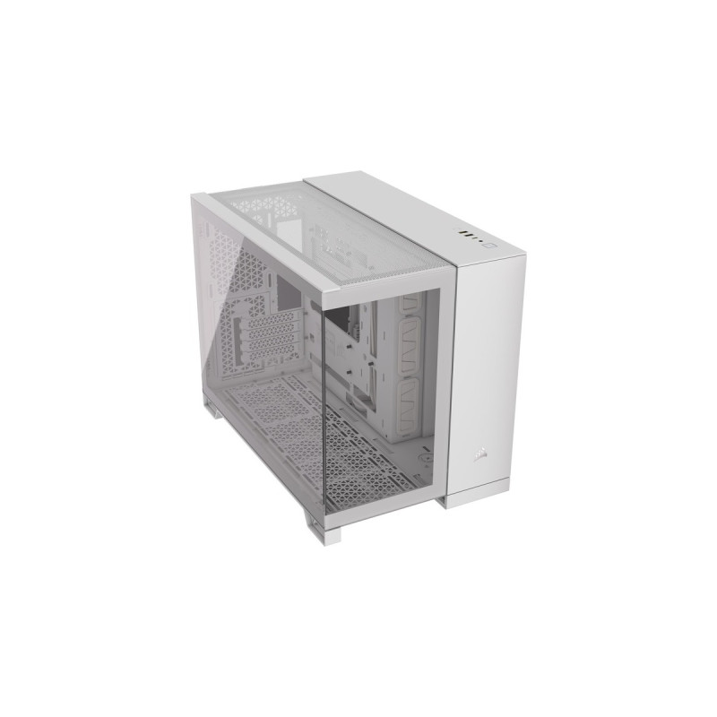 Corsair 2500X, Tower-Gehäuse(weiß, Tempered Glass)