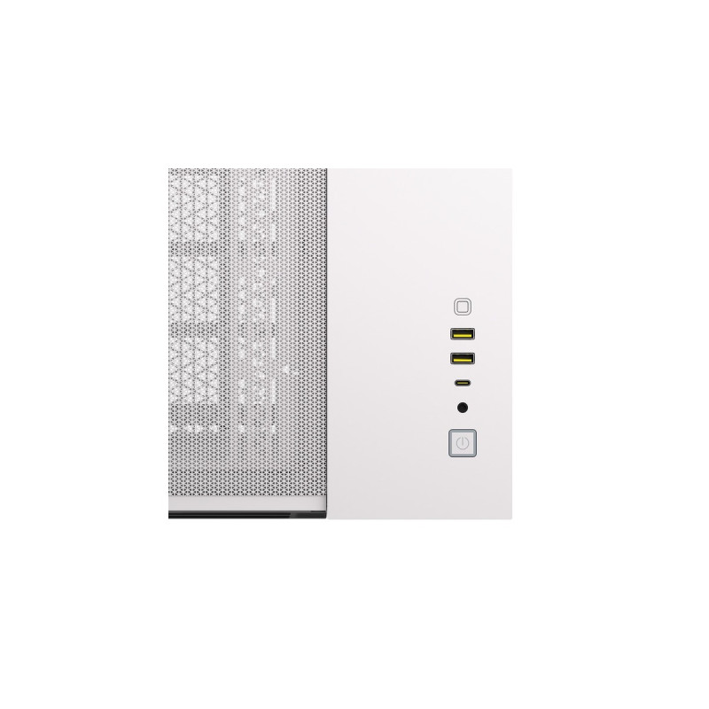 Corsair 2500X, Tower-Gehäuse(weiß, Tempered Glass)