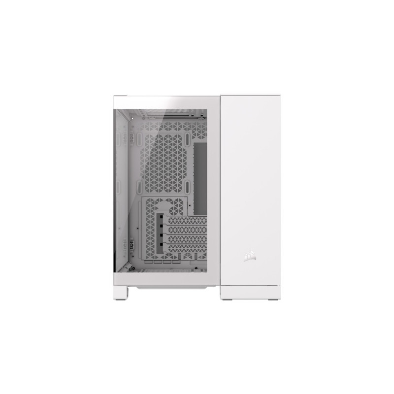 Corsair 2500X, Tower-Gehäuse(weiß, Tempered Glass)