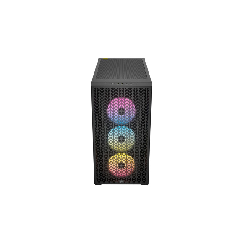 Corsair 3000D RGB Airflow , Tower-Gehäuse(schwarz, Tempered Glass)