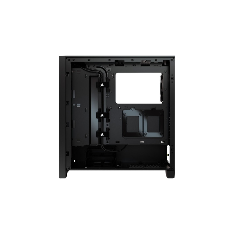 Corsair 4000D Airflow TG, Tower-Gehäuse(schwarz, Tempered Glass)