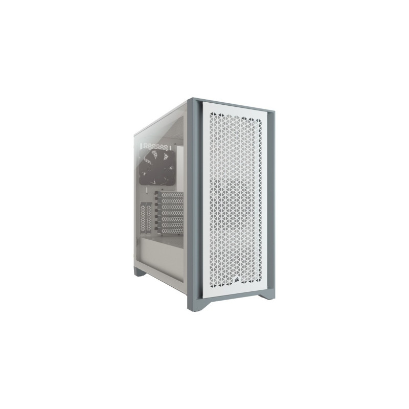 Corsair 4000D Airflow TG, Tower-Gehäuse(weiß, Tempered Glass)