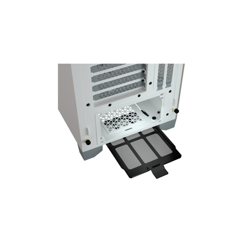 Corsair 4000D Airflow TG, Tower-Gehäuse(weiß, Tempered Glass)