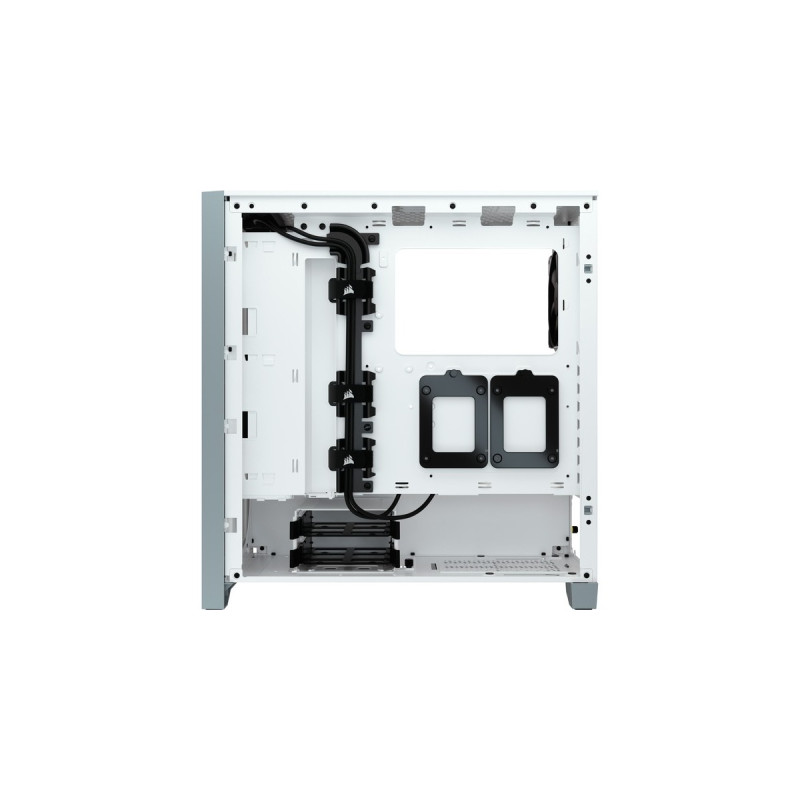 Corsair 4000D Airflow TG, Tower-Gehäuse(weiß, Tempered Glass)