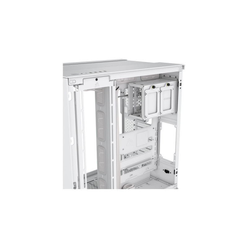 Corsair 6500D Airflow, Tower-Gehäuse(weiß, Tempered Glass)