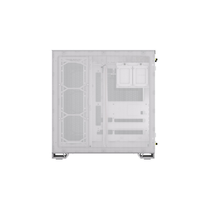 Corsair 6500X, Tower-Gehäuse(weiß, Tempered Glass)