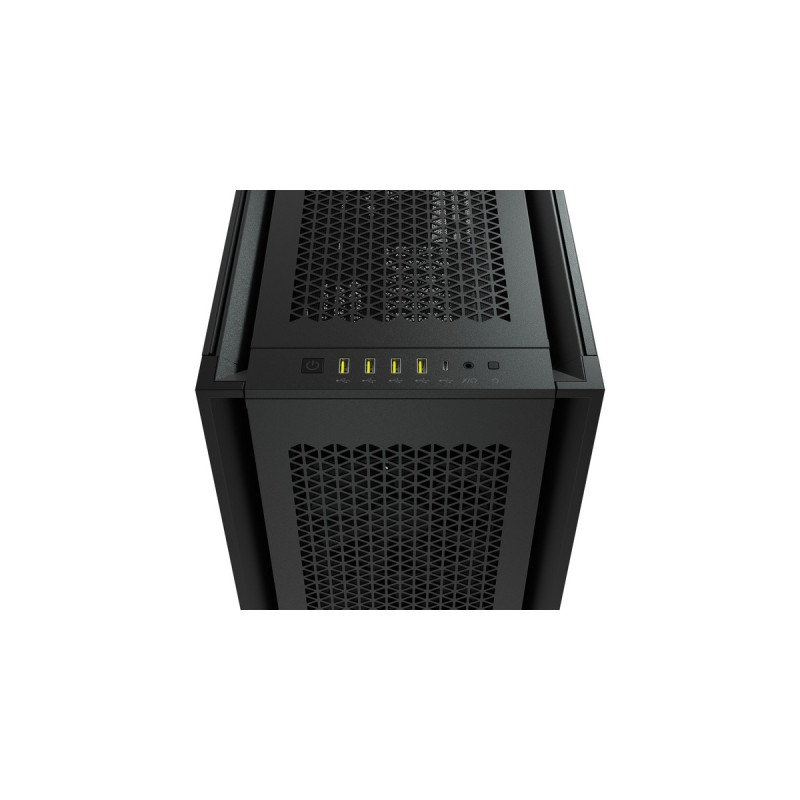 Corsair 7000D Airflow TG, Big-Tower-Gehäuse(schwarz, Tempered Glass)