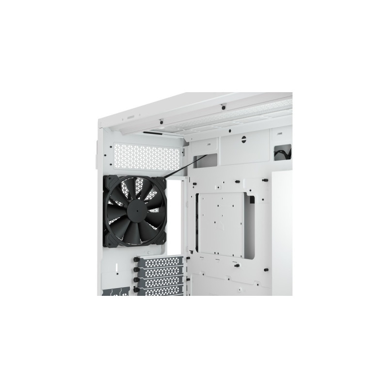 Corsair 7000D Airflow TG, Big-Tower-Gehäuse(weiß, Tempered Glass)