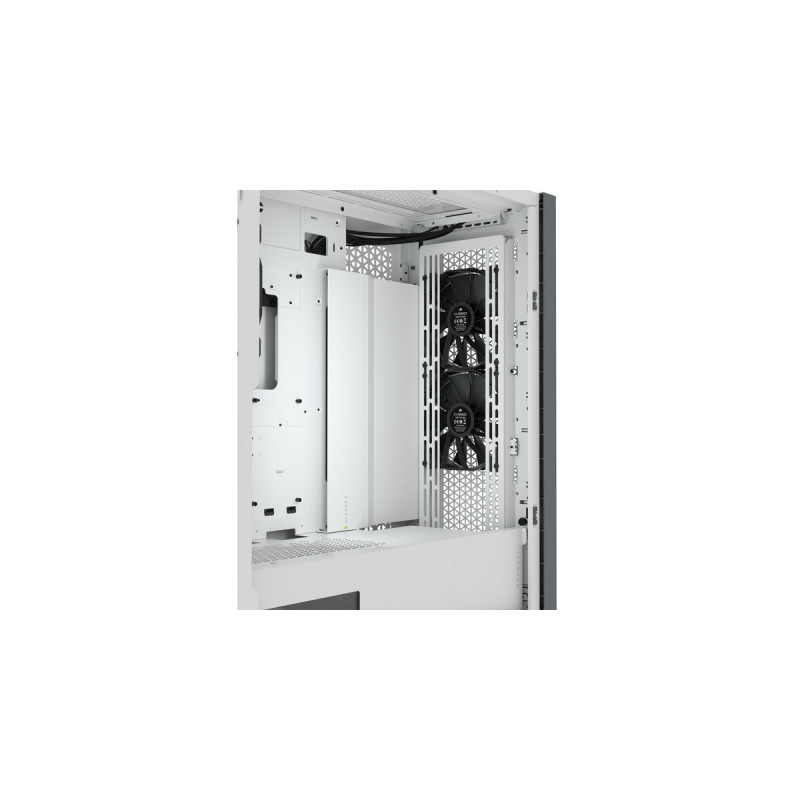 Corsair 7000D Airflow TG, Big-Tower-Gehäuse(weiß, Tempered Glass)