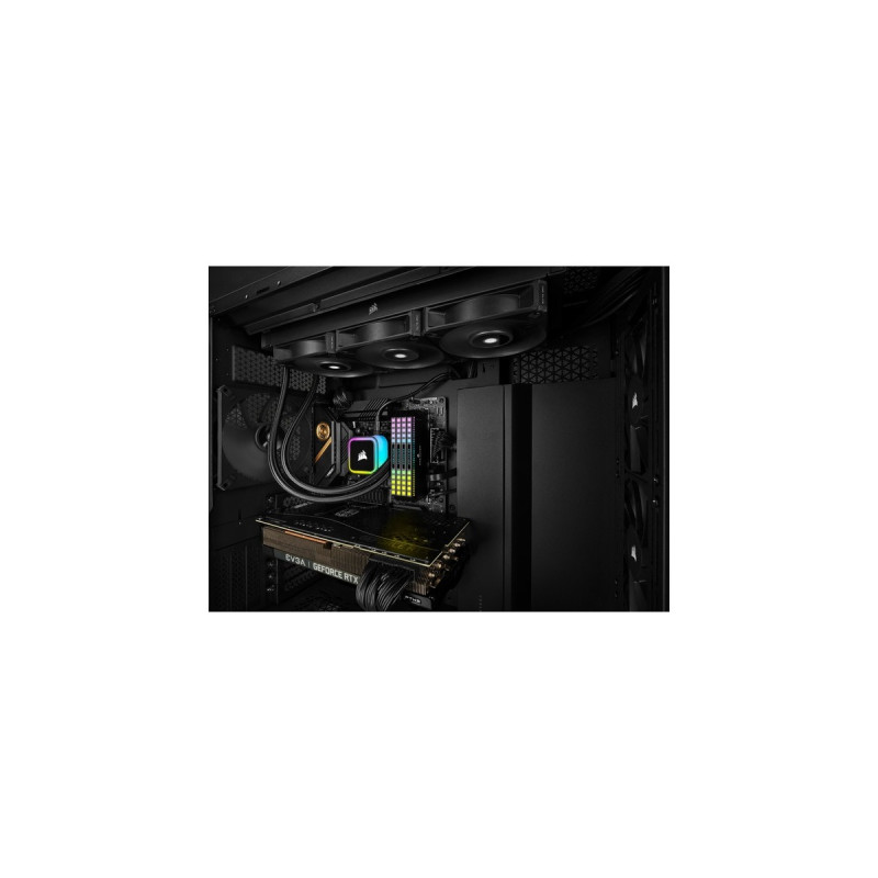 Corsair AF120 ELITE High-Performance 120mm PWM, Gehäuselüfter(schwarz)