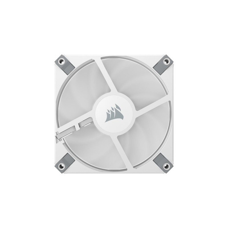 Corsair AF120 Slim Series PWM 120x120x25, Gehäuselüfter(weiß)