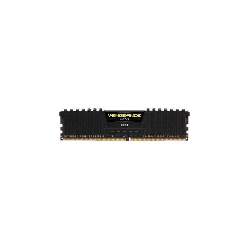 Corsair DIMM 16 GB DDR4-2400, Arbeitsspeicher(schwarz, CMK16GX4M1A2400C16, Vengeance LPX, INTEL XMP)