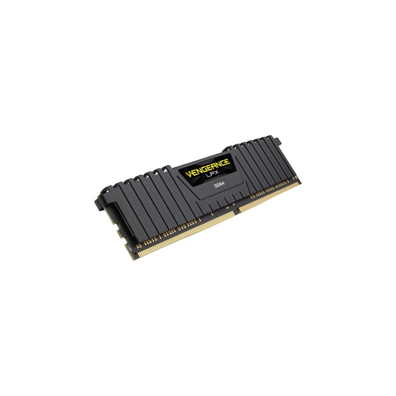 Corsair DIMM 16 GB DDR4-2400, Arbeitsspeicher(schwarz, CMK16GX4M1A2400C16, Vengeance LPX, INTEL XMP)