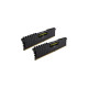 Corsair DIMM 16 GB DDR4-2666 (2x 8 GB) Dual-Kit, Arbeitsspeicher(schwarz, CMK16GX4M2A2666C16, Vengeance LPX, INTEL XMP)
