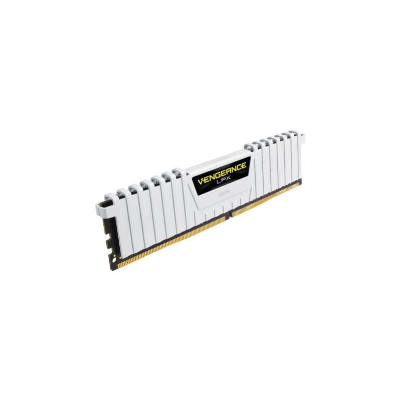 Corsair DIMM 16 GB DDR4-3200 (2x 8 GB) Dual-Kit, Arbeitsspeicher(weiß, CMK16GX4M2E3200C16W, Vengeance LPX, INTEL XMP)