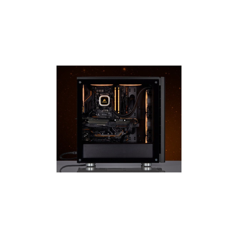 Corsair DIMM 16 GB DDR4-3200 (2x 8 GB) Dual-Kit, Arbeitsspeicher(schwarz, CMW16GX4M2E3200C16-TUF, Vengance RGB Pro, INTEL XMP)