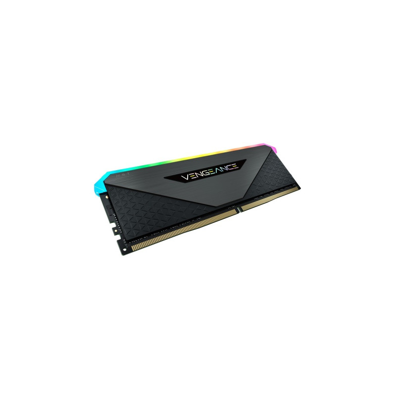 Corsair DIMM 16 GB DDR4-3200, Arbeitsspeicher(schwarz, CMG16GX4M1E3200C16, Vengeance RGB RS, INTEL XMP)