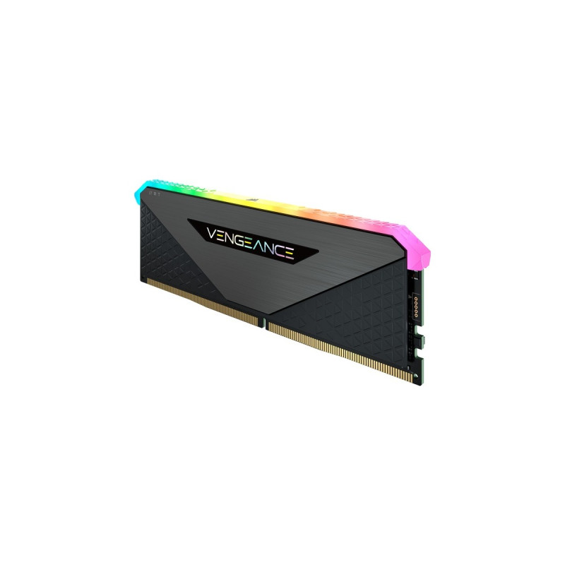 Corsair DIMM 16 GB DDR4-3200, Arbeitsspeicher(schwarz, CMG16GX4M1E3200C16, Vengeance RGB RS, INTEL XMP)