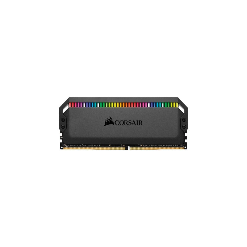 Corsair DIMM 16 GB DDR4-4000 (2x 8 GB) Dual-Kit, Arbeitsspeicher(schwarz, CMT16GX4M2K4000C19, Dominator Platinum RGB, INTEL XMP)