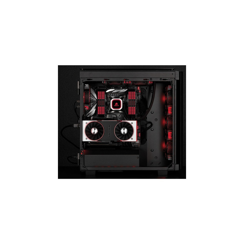 Corsair DIMM 16 GB DDR4-4000 (2x 8 GB) Dual-Kit, Arbeitsspeicher(schwarz, CMT16GX4M2K4000C19, Dominator Platinum RGB, INTEL XMP)