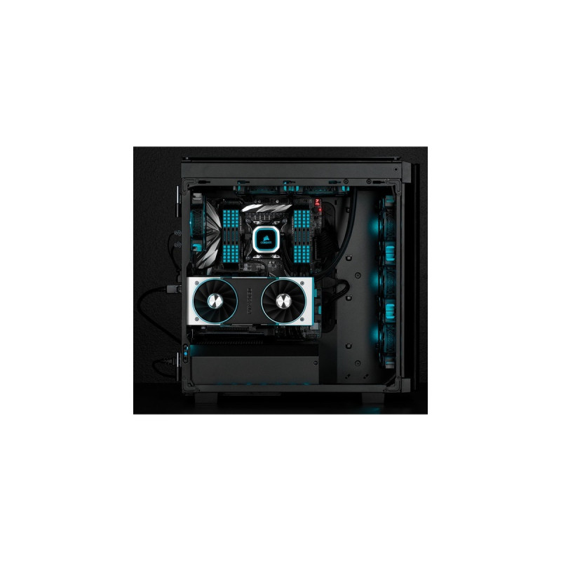 Corsair DIMM 16 GB DDR4-4000 (2x 8 GB) Dual-Kit, Arbeitsspeicher(schwarz, CMT16GX4M2K4000C19, Dominator Platinum RGB, INTEL XMP)