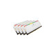 Corsair DIMM 32 GB DDR4-3600 (4x 8 GB) Quad-Kit, Arbeitsspeicher(weiß, CMT32GX4M4C3600C18W, Dominator Platinum RGB, INTEL XMP)