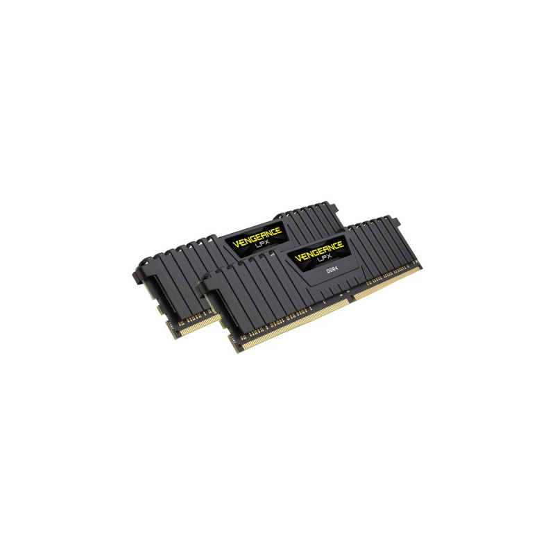 Corsair DIMM 32 GB DDR4-4000 (2x 16 GB) Dual-Kit, Arbeitsspeicher(schwarz, CMK32GX4M2G4000C19, Vengeance LPX, INTEL XMP)
