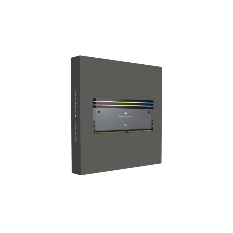 Corsair DIMM 32 GB DDR5-6000 (2x 16 GB) Dual-Kit, Arbeitsspeicher(grau, CMP32GX5M2B6000Z30, Dominator Titanium, AMD EXPO)