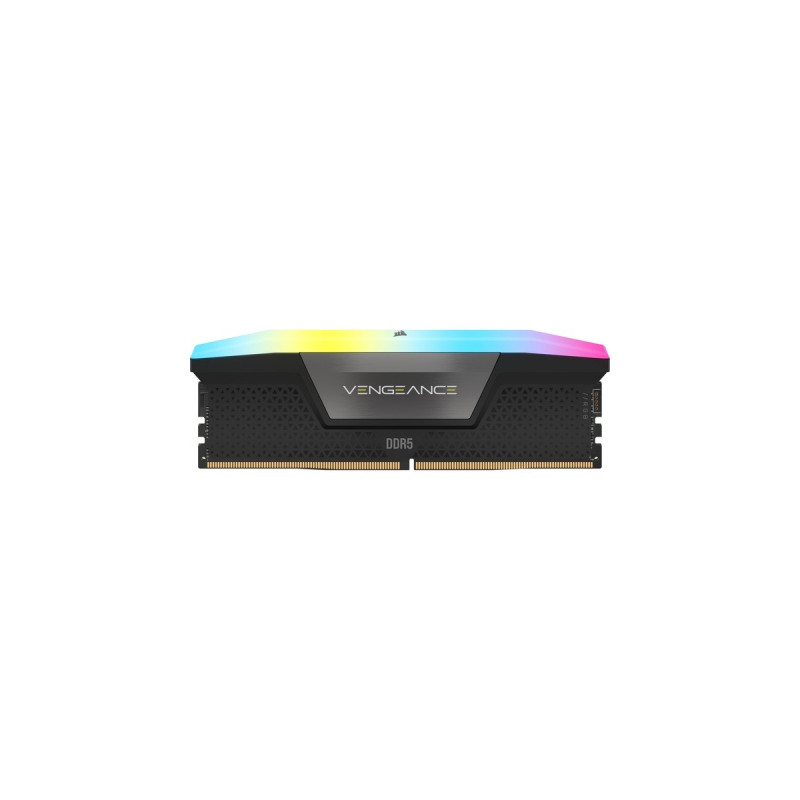 Corsair DIMM 32 GB DDR5-7000 (2x 16 GB) Dual-Kit, Arbeitsspeicher(schwarz, CMH32GX5M2X7000C34, Vengeance RGB, INTEL XMP)