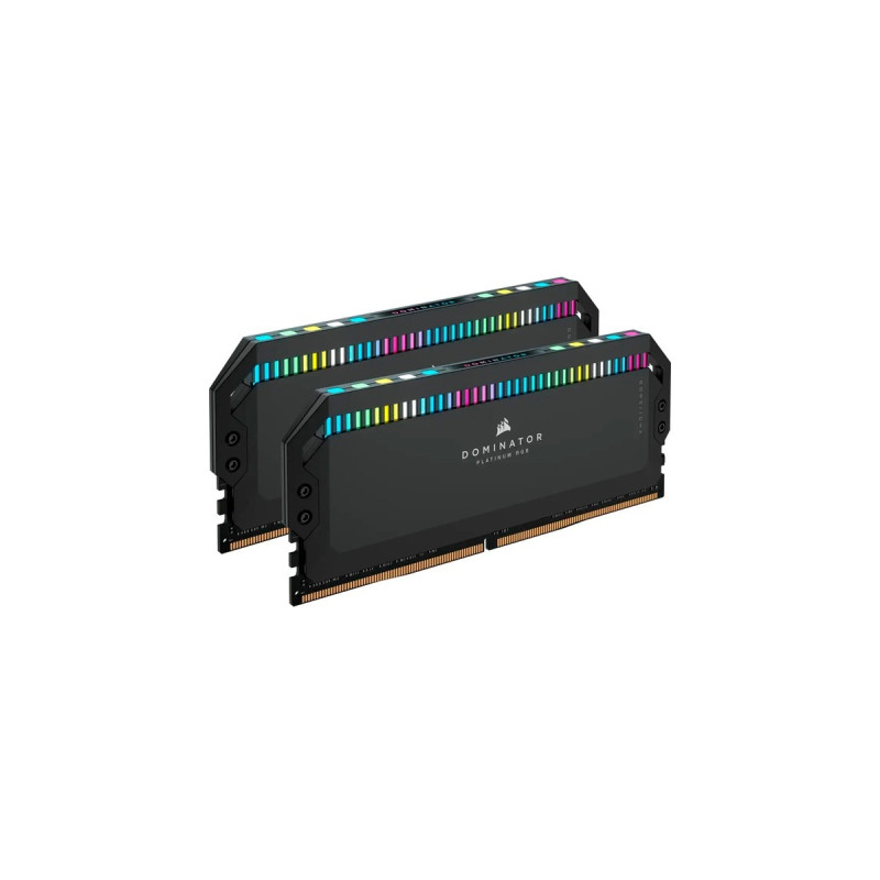 Corsair DIMM 32 GB DDR5-7200 (2x 16 GB) Dual-Kit, Arbeitsspeicher(schwarz, CMT32GX5M2X7200C34, Dominator Platinium, INTEL XMP)