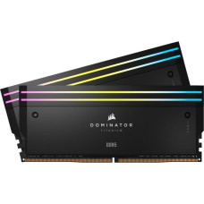 Corsair DIMM 48 GB DDR5-7200 (2x 24 GB) Dual-Kit, Arbeitsspeicher(schwarz, CMP48GX5M2X7200C36, Dominator Titanium, INTEL XMP, Outlet)