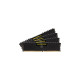 Corsair DIMM 64 GB DDR4-3200 (4x 16 GB) Quad-Kit, Arbeitsspeicher(schwarz, CMK64GX4M4E3200C16, Vengeance LPX, INTEL XMP)