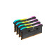 Corsair DIMM 64 GB DDR4-3200 (4x 16 GB) Quad-Kit, Arbeitsspeicher(CMH64GX4M4E3200C16, Vengeance RGB PRO SL, INTEL XMP)