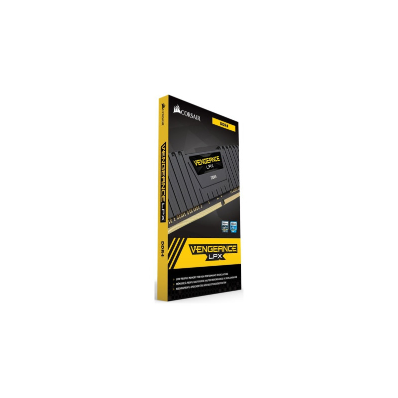 Corsair DIMM 64 GB DDR4-3600 (2x 32 GB) Dual-Kit, Arbeitsspeicher(schwarz, CMK64GX4M2D3600C18, Vengeance LPX, INTEL XMP)