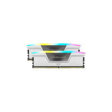 Corsair DIMM 64 GB DDR5-6000 (2x 32 GB) Dual-Kit, Arbeitsspeicher(weiß, CMH64GX5M2B6000C30W, Vengeance RGB, INTEL XMP)