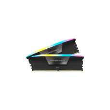 Corsair DIMM 64 GB DDR5-6000 (2x 32 GB) Dual-Kit, Arbeitsspeicher(schwarz, CMH64GX5M2B6000C30, Vengeance RGB, INTEL XMP)