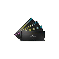 Corsair DIMM 64 GB DDR5-6000 (4x 16 GB) Quad-Kit, Arbeitsspeicher(schwarz, CMP64GX5M4B6000C36, Dominator Titanium, INTEL XMP)