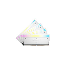 Corsair DIMM 64 GB DDR5-6000 (4x 16 GB) Quad-Kit, Arbeitsspeicher(weiß, CMP64GX5M4B6000C36W, Dominator Titanium, INTEL XMP)