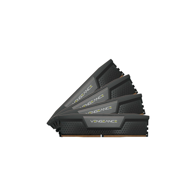 Corsair DIMM 96 GB DDR5-6000 (4x 24 GB) Quad-Kit, Arbeitsspeicher(schwarz, CMK96GX5M4B6000C30, Vengeance, INTEL XMP)