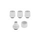 Corsair Fitting XF Softli. 4x 10/13mm wh, Verbindung(weiß)